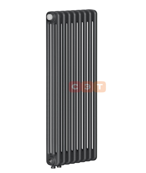 Радиатор стальной 3х трубный Rifar TUBOG ТИТАН 08 секций (в. 1800мм, подкл. -  донное левое/правое, ТЕРМОКЛАПАН)